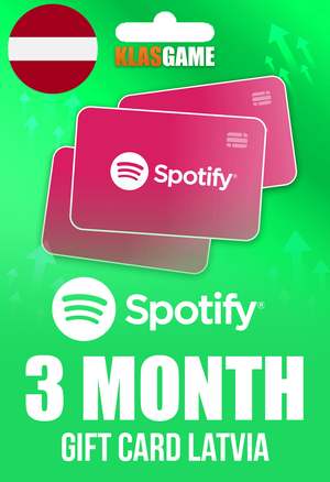 Spotify Gift Card Latvia - 3 Month LV