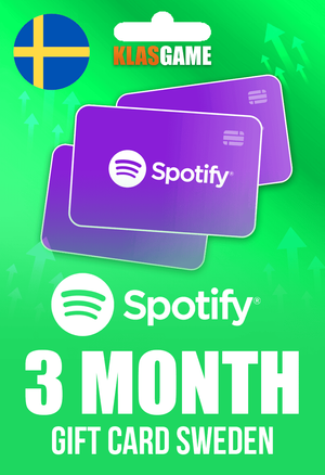 Spotify Gift Card Sweden- 3 Month SEK