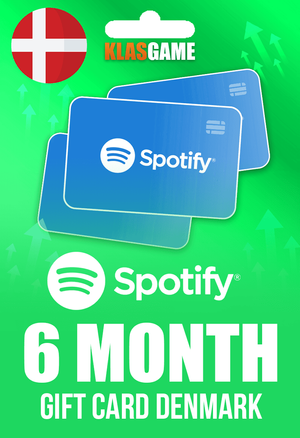 Spotify Gift Card Denmark- 6 Month DK