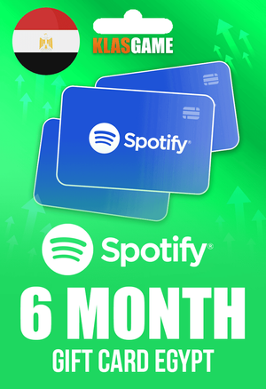 Spotify Gift Card Egypt - 6 Month Premium
