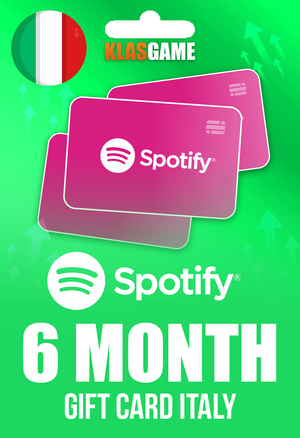 Spotify Gift Card Italy- 6 Month IT