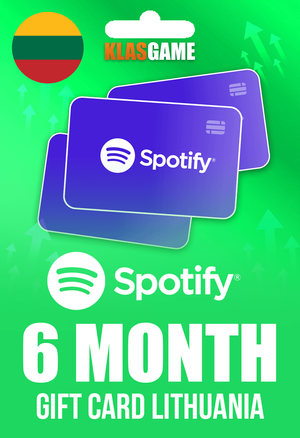 Spotify Gift Card Lithuania - 6 Month LT