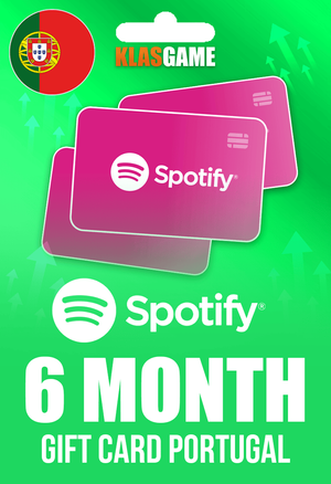 Spotify Gift Card Portugal- 6 Month PT