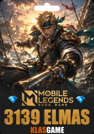 Mobile Legends: Bang Bang - 3139 Elmas