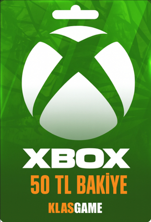 XBox Live 50 TL Bakiye