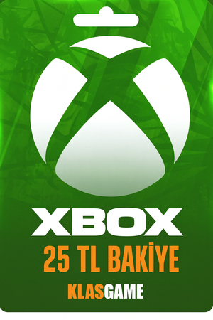 XBox Live 25 TL Bakiye