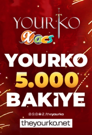 YourKO - 2.500 TL Bakiye + 2.500 TL Bonus Bakiye