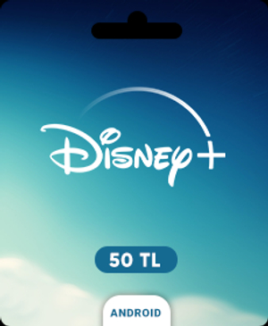Disney Plus Hediye Kartı - 50 TL (Android Türkiye)