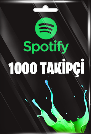 Spotify Çalma Listesi Takipçisi - 1000 Takipçi