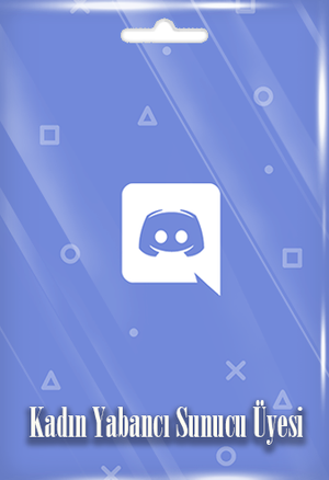Discord Kadın Yabancı Sunucu Üyesi 1500 Adet