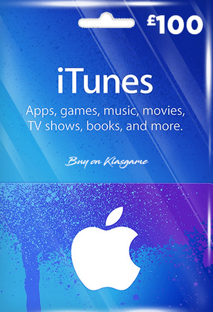 iTunes 100 GBP Gift Card