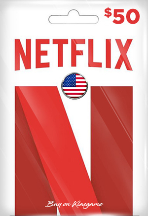 Netflix Gift Card US $50