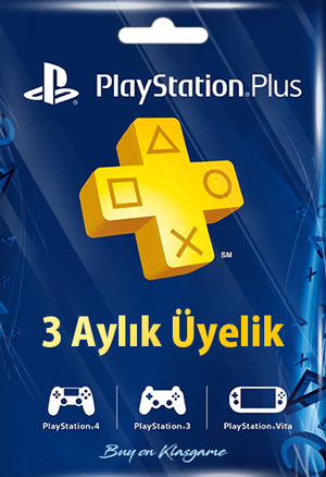 PlayStation Plus 3 Aylık Üyelik (TR)