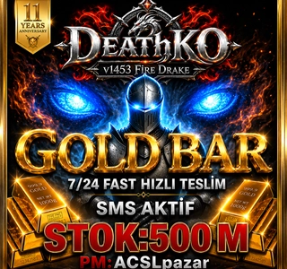 DeathKO - FireDrake Goldbar Pazarı