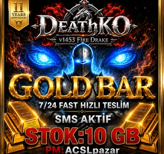 DeathKO - FireDrake Goldbar Pazarı