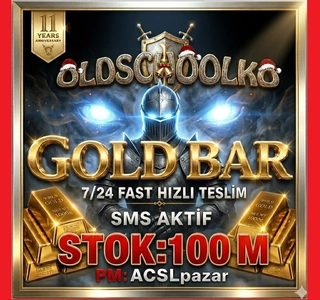 OldSchoolKo Goldbar Pazarı
