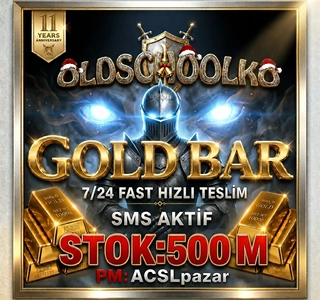 OldSchoolKo Goldbar Pazarı