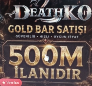 DeathKO - FireDrake Goldbar Pazarı