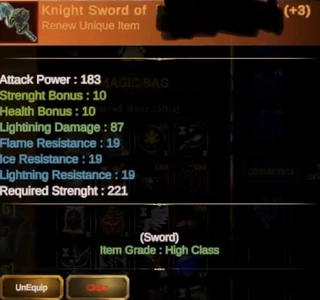 Reb 3 ms ve +5 quest kalkanlı full skill açık 6m np li warrior