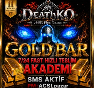 DeathKO - FireDrake Goldbar Pazarı
