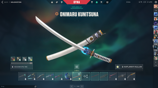 valorant oni katana