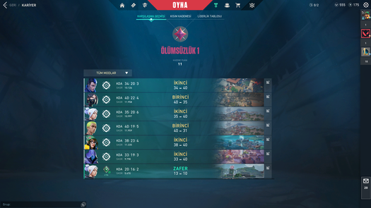 Valorant immortal hesap 2battlepass fullenmis+vandal skini