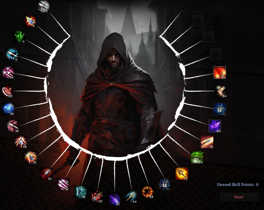 85/2 Protean Rogue --  Okçu Skilleri açık 775K BP -- NFT BANA AİT