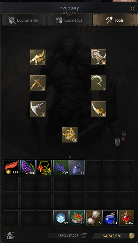 85/5 - GM2 - 5x 40 LVL 3x 30+ LVL Craft - Tüm Banka İle Birlikte Verilecek
