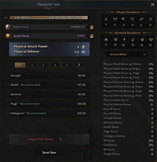 85 LvL PKya Hazır FR Mage Meslekli