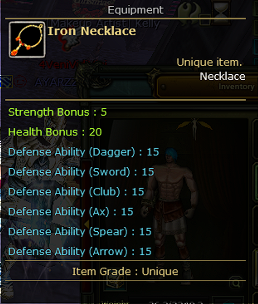AKARA HERO'S +3  --- AKARA ROC +3 -- İRON NECK