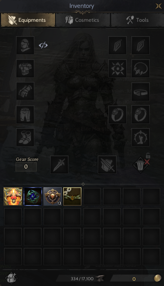 85/2 HOLY 6  RELIC 16 FULL SKILL WARRIOR
