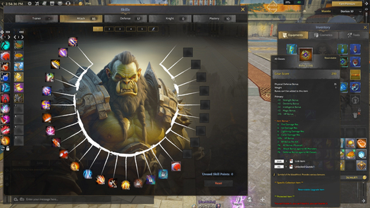 85/5 Warrior +18 Relic Full Skill Warior