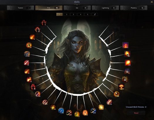 85 Lvl +7Quest Staff +6Relic Mage NFT Dahil FR-LR