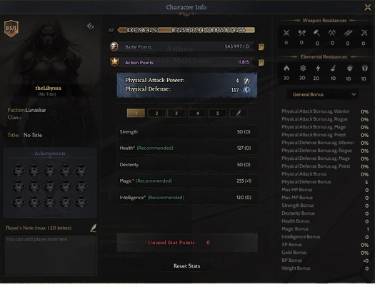 85/reb1 Galia FİRE MAGE - 543k np - Fishing 26lvl