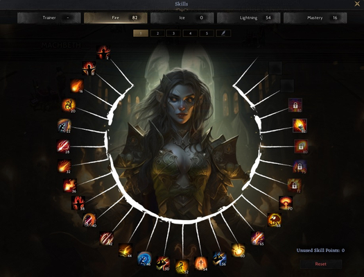 85/reb1 Galia FİRE MAGE - 543k np - Fishing 26lvl