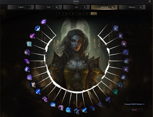 85/reb1 Galia FİRE MAGE - 543k np - Fishing 26lvl