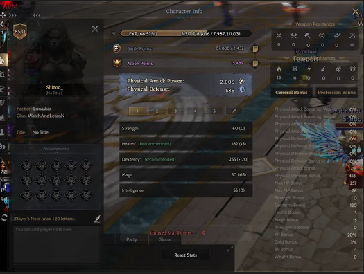 85LVL ROGUE TOPLAYICILIK HESABI 80-85 SKILL AÇIK