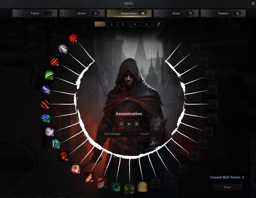 Asas Okçu Full skill Toplamalı Rogue
