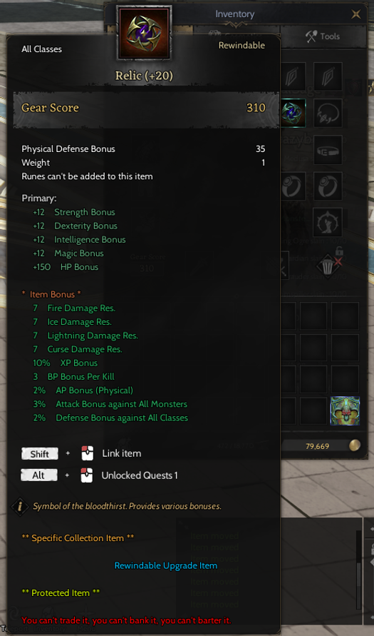 Lunaskar Warrior 85 5/5 20 relic 7 quest kalkan 1m56kbp