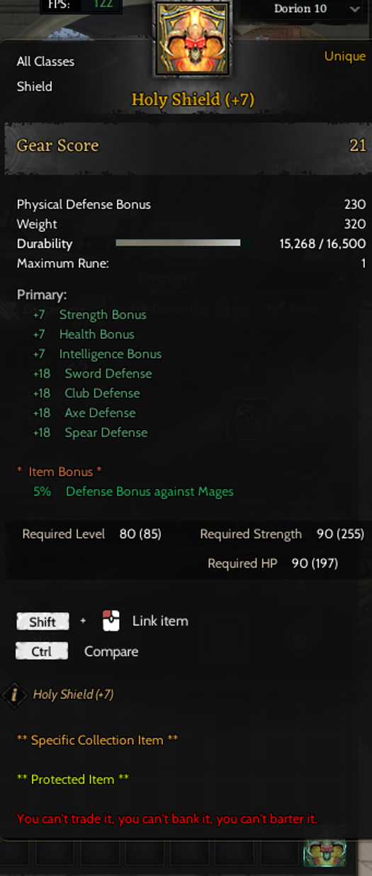 Lunaskar Warrior 85 5/5 20 relic 7 quest kalkan 1m56kbp
