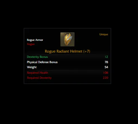 ROGUE RADİANT SET +7
