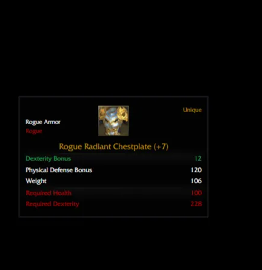 ROGUE RADİANT SET +7