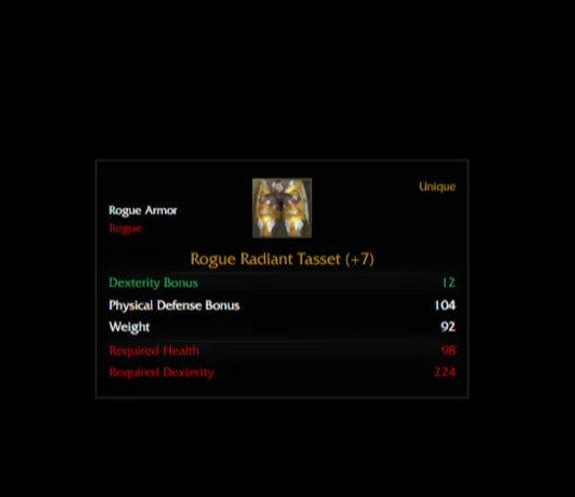 ROGUE RADİANT SET +7