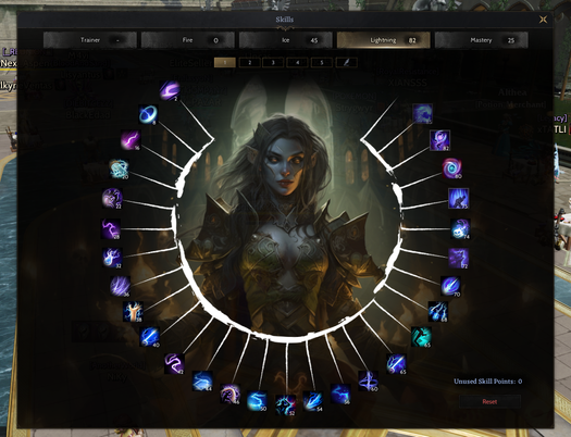 Tüm LR Skilleri Açık TP Mage.