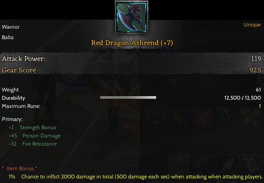 +7 RED DRAGON ASHRED
