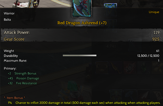 +7 RED DRAGON SPEAR