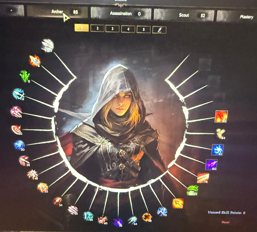 85 (0) %100 Rogue Karakter