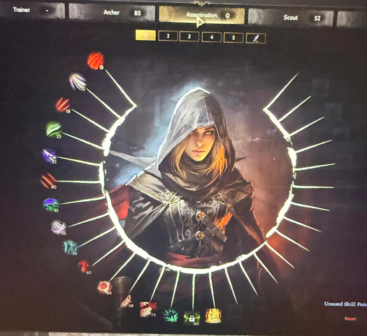 85 (0) %100 Rogue Karakter