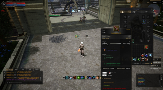 85/5 PROTEAN ROGUE +8 HOLY DAGGER (PSY2) 2,281M NP20 RELİC