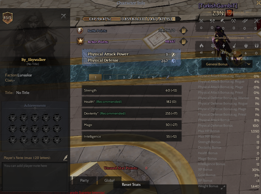85/5 RELİC +17 300K NP LUNASKAR ROGUE